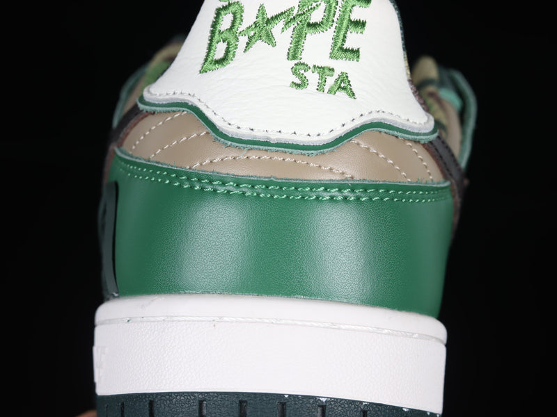 Bape SK8 Sta 'ABC Camo Green'