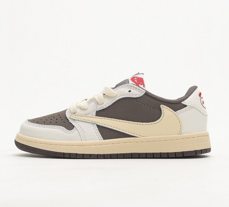 Air Jordan 1 Low x Travis Scott "Reverse Mocha" Infantil