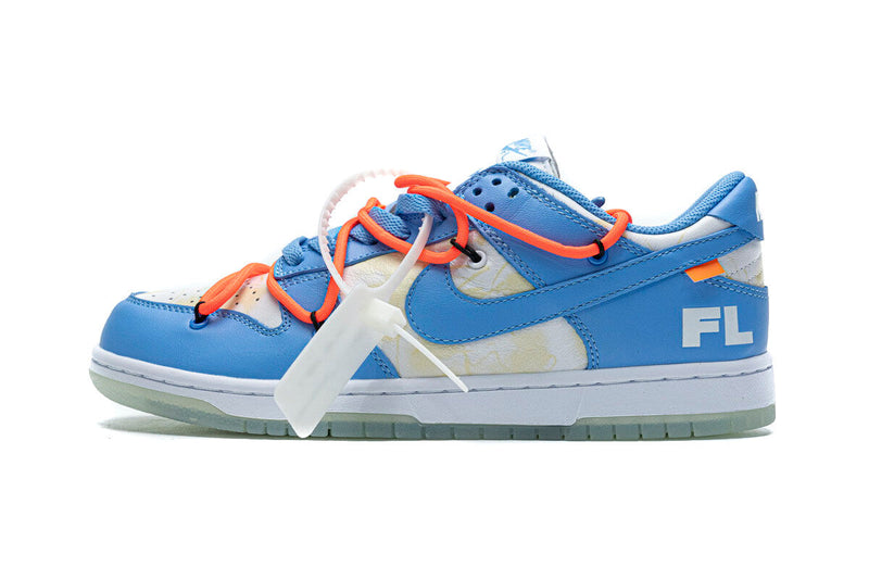 Off-White x Futura x Dunk Low SB 'UNC'