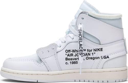 Air Jordan 1 Retro High x Off White "White"