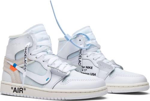 Air Jordan 1 Retro High x Off White "White"