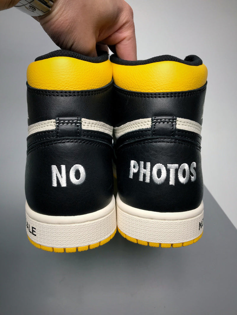 Air Jordan 1 Retro High OG NRG Yellow 'Not For Resale'