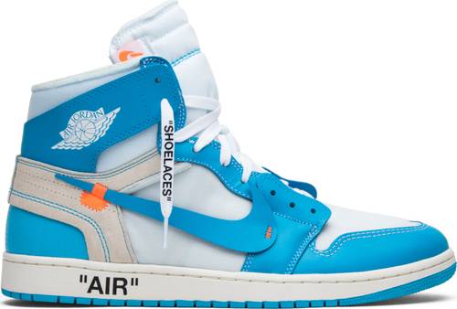 Air Jordan 1 Retro High x Off White "UNC"