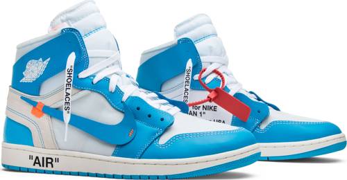 Air Jordan 1 Retro High x Off White "UNC"