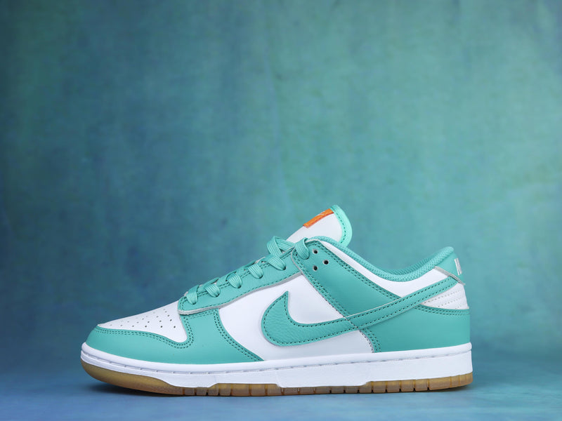 Dunk low verde água