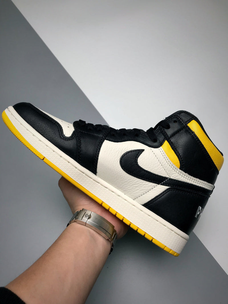 Air Jordan 1 Retro High OG NRG Yellow 'Not For Resale'