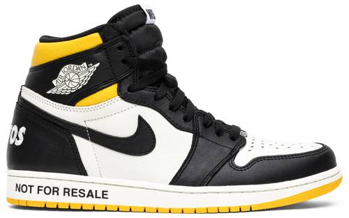 Air Jordan 1 Retro High OG NRG Yellow 'Not For Resale'