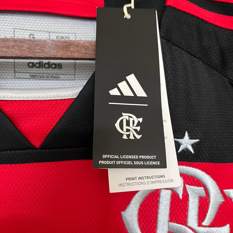 Camisa Flamengo Home 24/25 - Adidas Torcedor Masculina - Lançamento