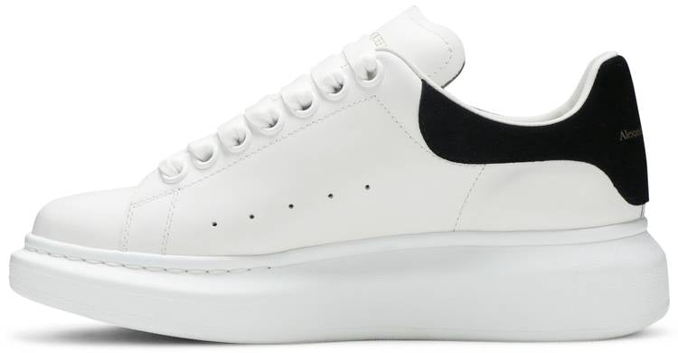 Alexander McQueen Wmns Oversized Sneaker 'White Black' 2019