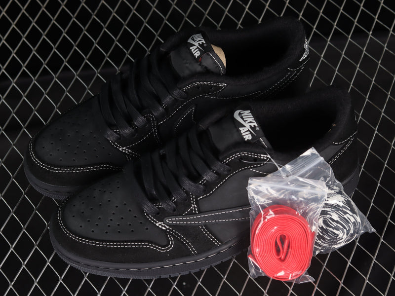 Travis Scott x Air Jordan 1 Low `Black Phantom´