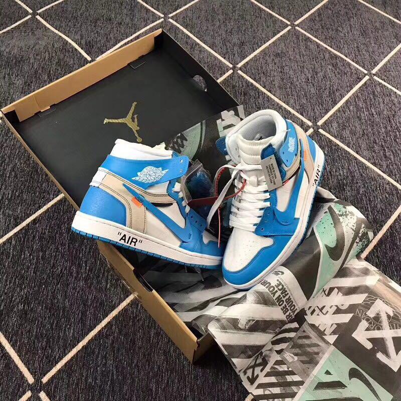 Air Jordan 1 Retro High x Off White "UNC"