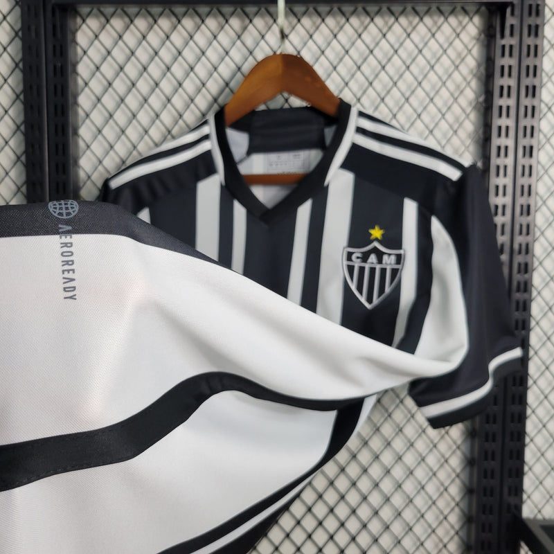 Camisa Atlético Mineiro Home 23/24 - Adidas Torcedor Masculina - Lançamento