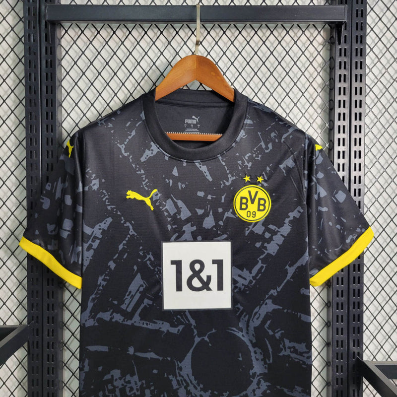 Camisa Borussia Dortmund Away 23/24 - Puma Torcedor Masculina