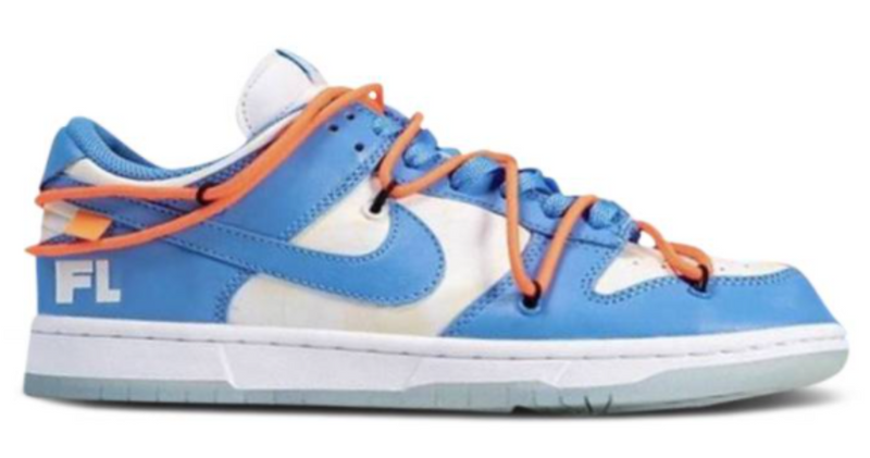 Off-White x Futura x Dunk Low SB 'UNC'