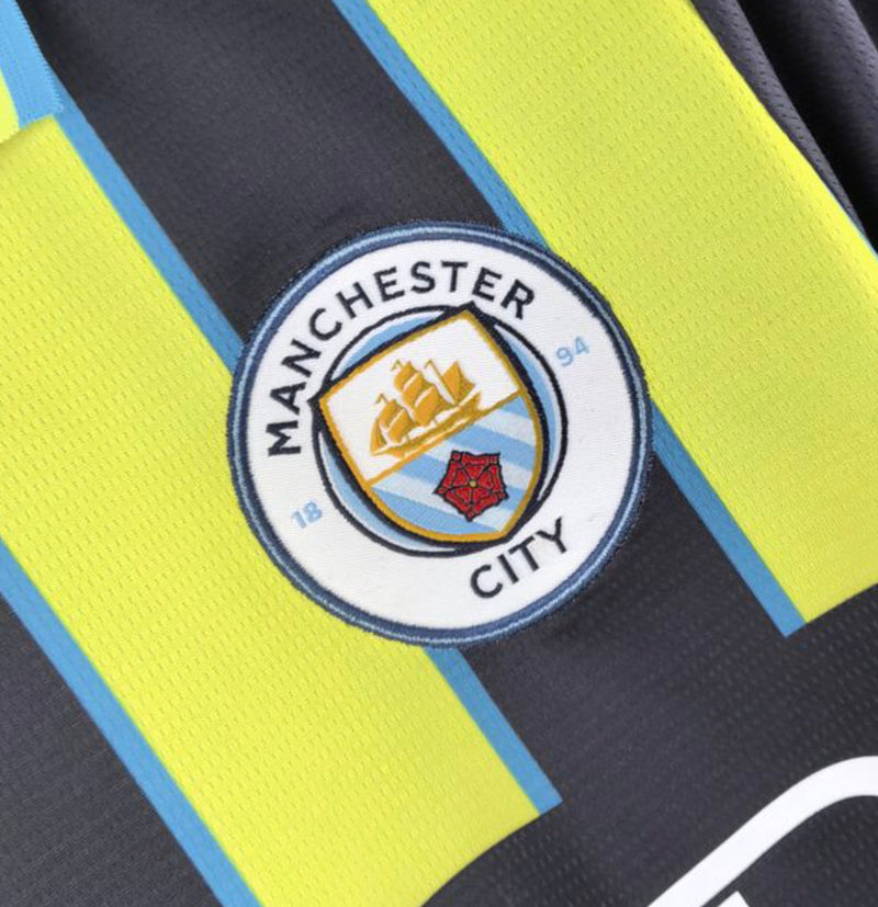 Camisa Manchester City Reserva 24/25 - Versão Torcedor Manga Longa - Lançamento