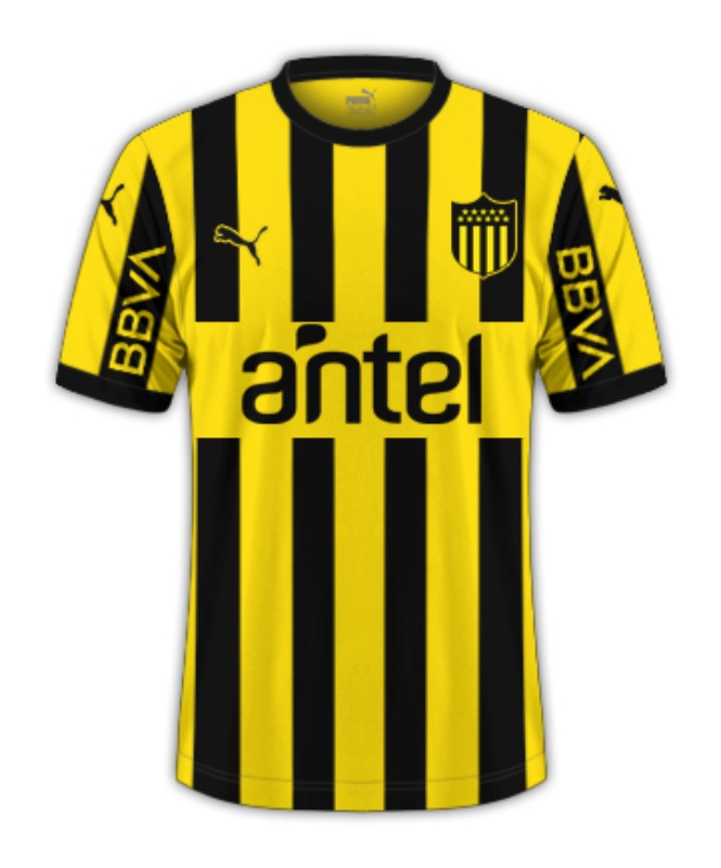 Camisa Peñarol Titular 24/25 - Versão Torcedor - Lançamento