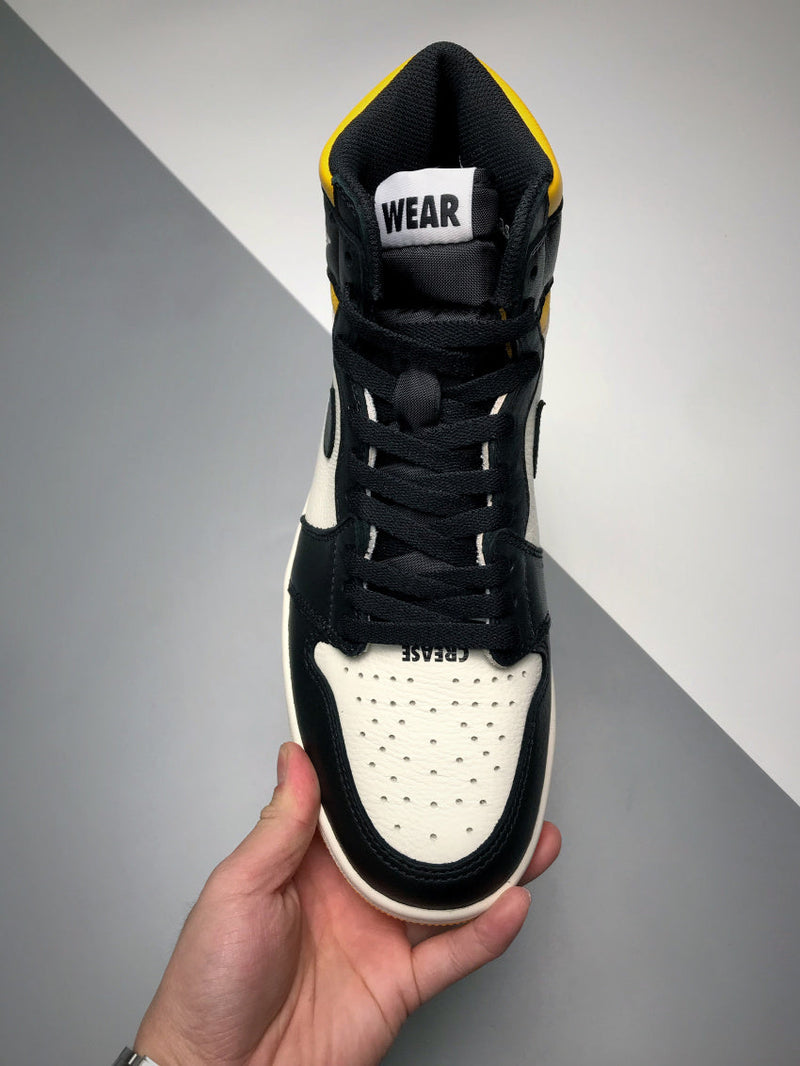 Air Jordan 1 Retro High OG NRG Yellow 'Not For Resale'