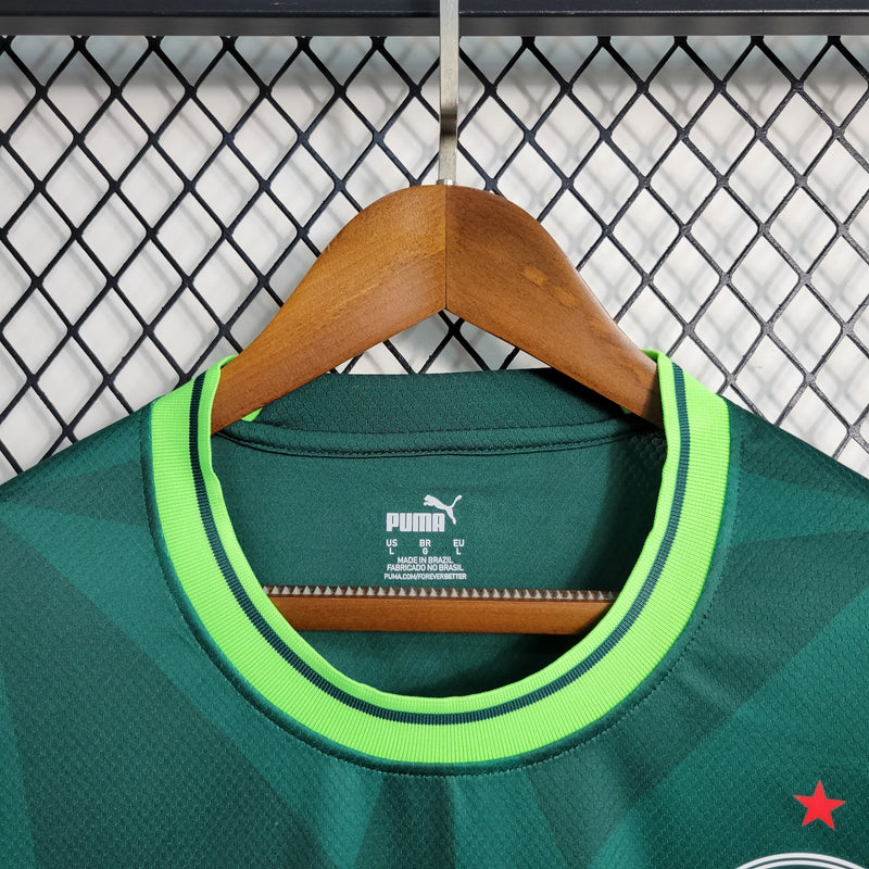 Camisa Palmeiras Home 23/24 - Puma torcedor Masculina