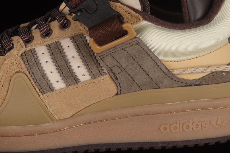 Bad Bunny x Adidas Forum "Buckle Low Café"