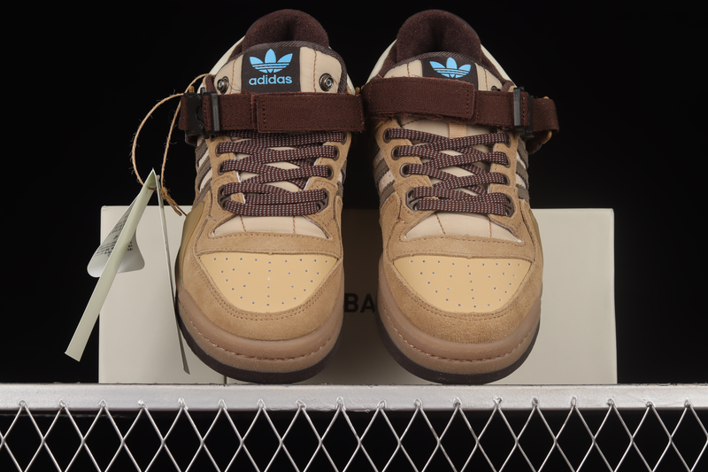 Bad Bunny x Adidas Forum "Buckle Low Café"